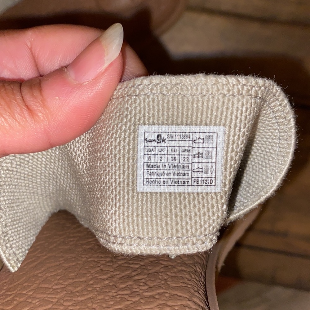 Tan sandals yoga gora - Picture 3 of 3